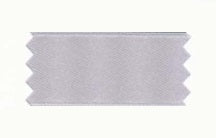 Satin Luxe Double Face Silver 030 - 6 mm