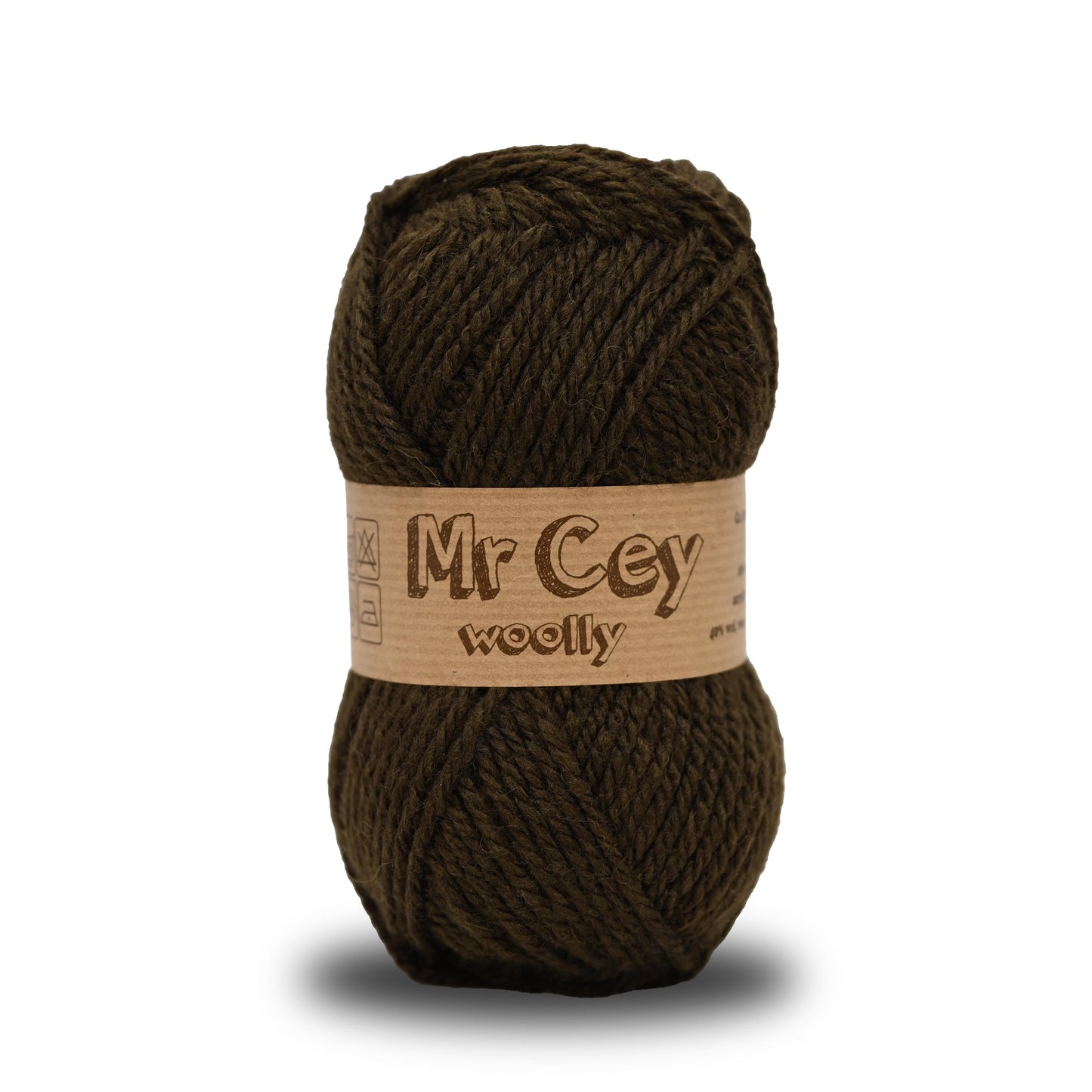 Mr. Cey Woolly Dark Chocolate (037)
