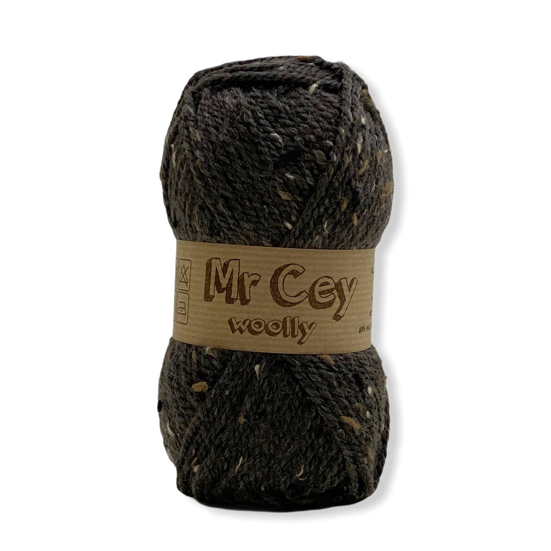 Mr. Cey Woolly Tweed 737 Dark Chocolate