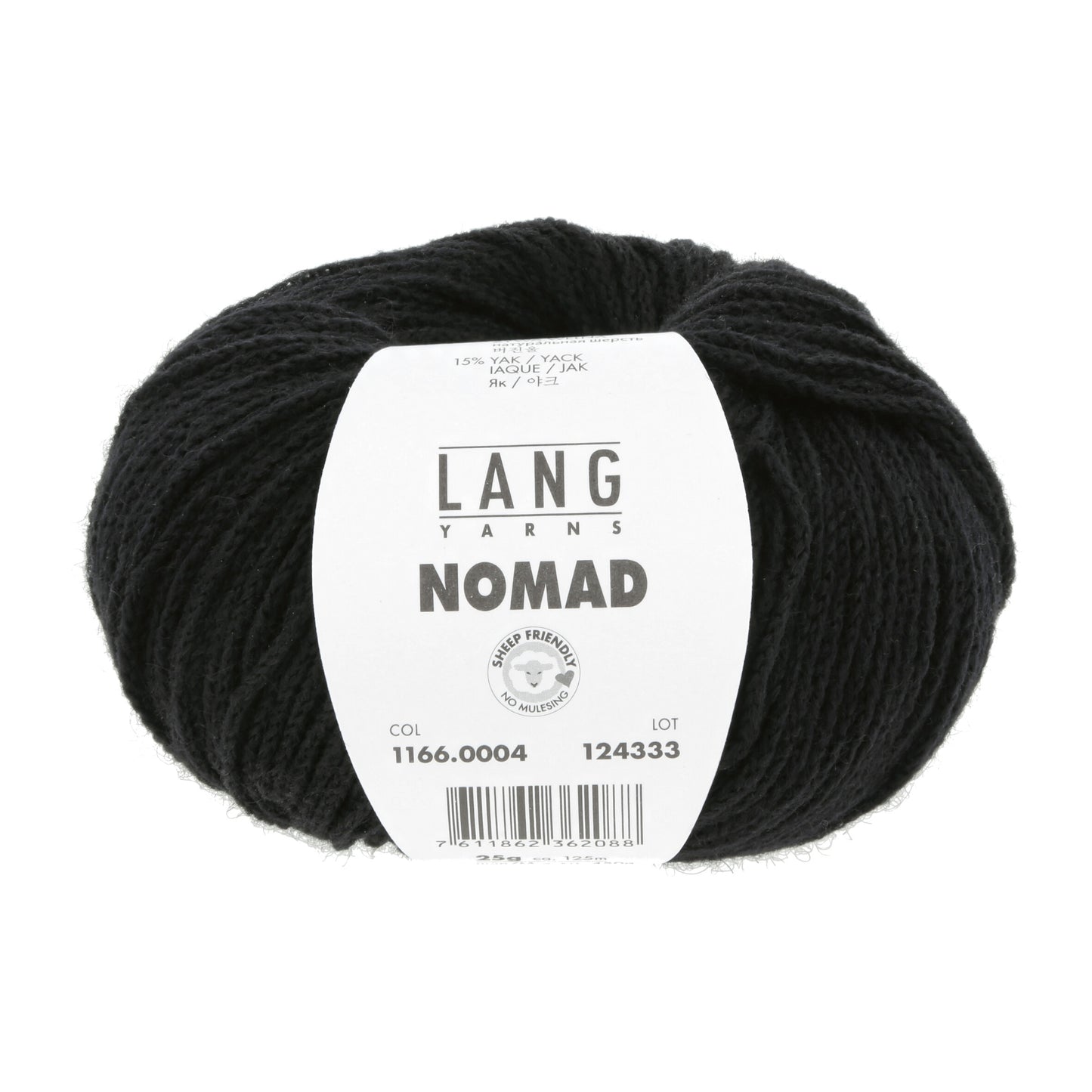 Lang Yarns Nomad Black (0004)