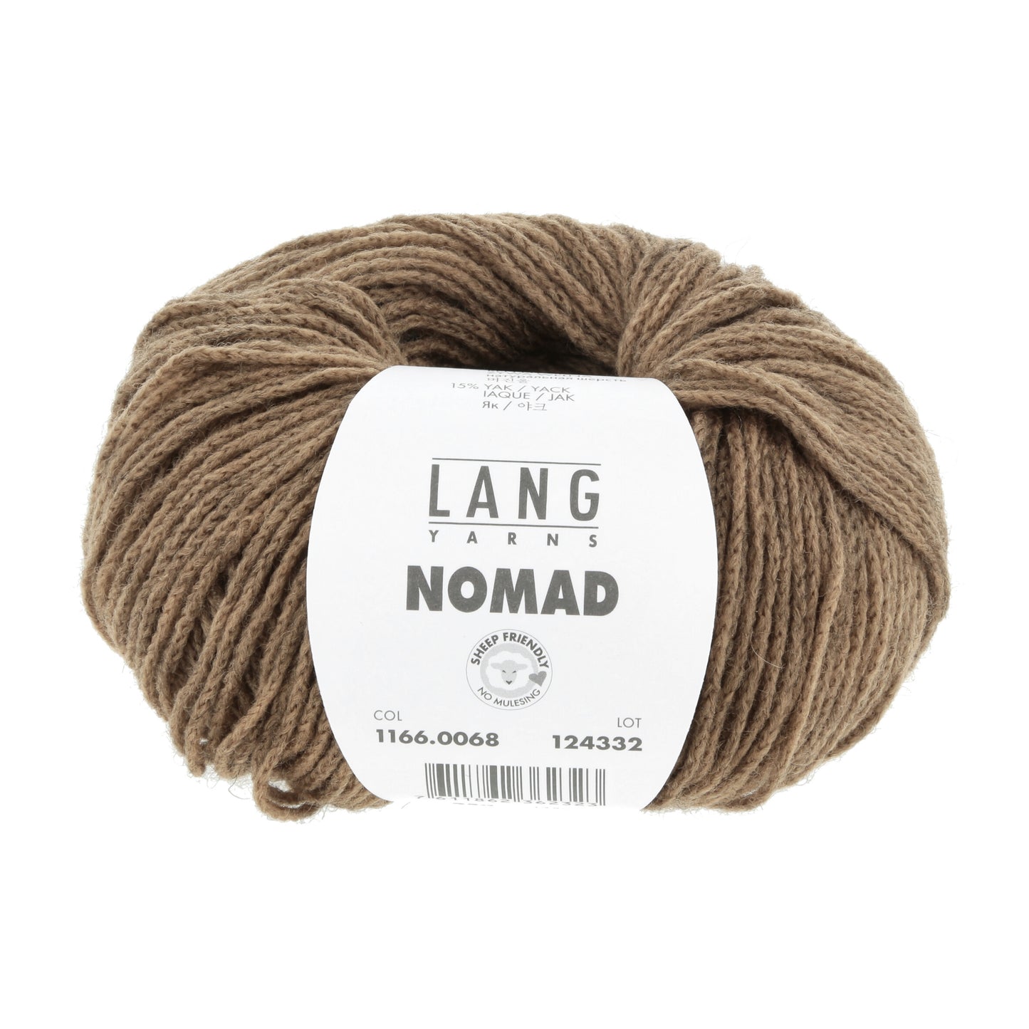 Lang Yarns Nomad Brown (0068)