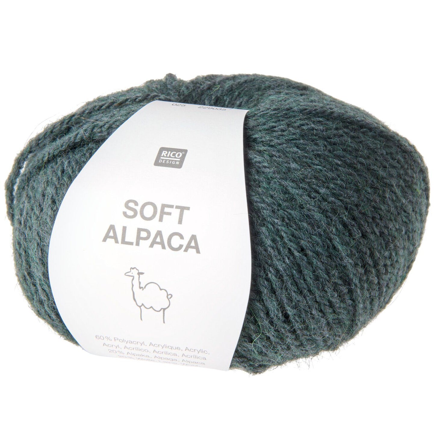 Rico Design Soft Alpaca Teal (025)