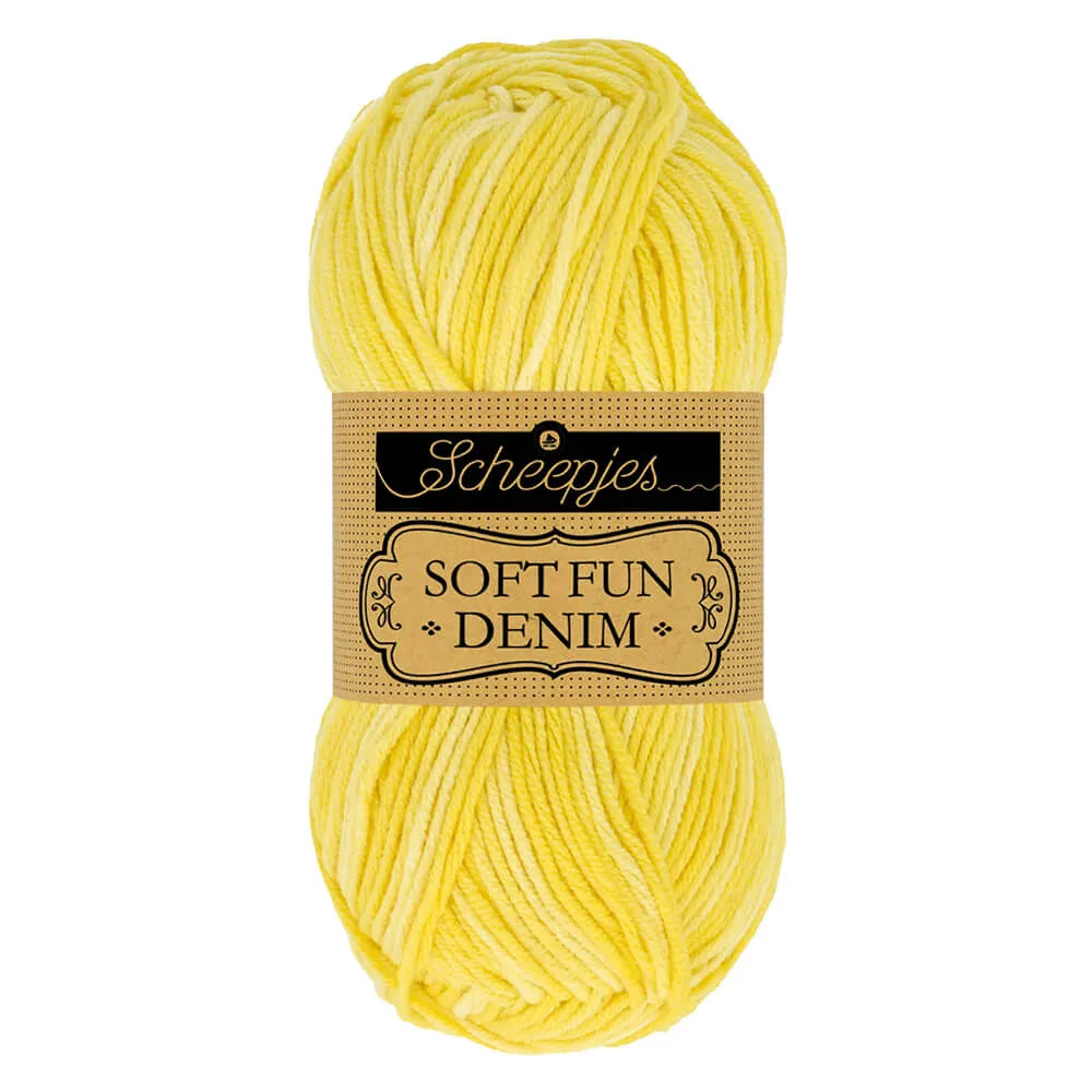 Softfun Denim Trui (Geel 518)