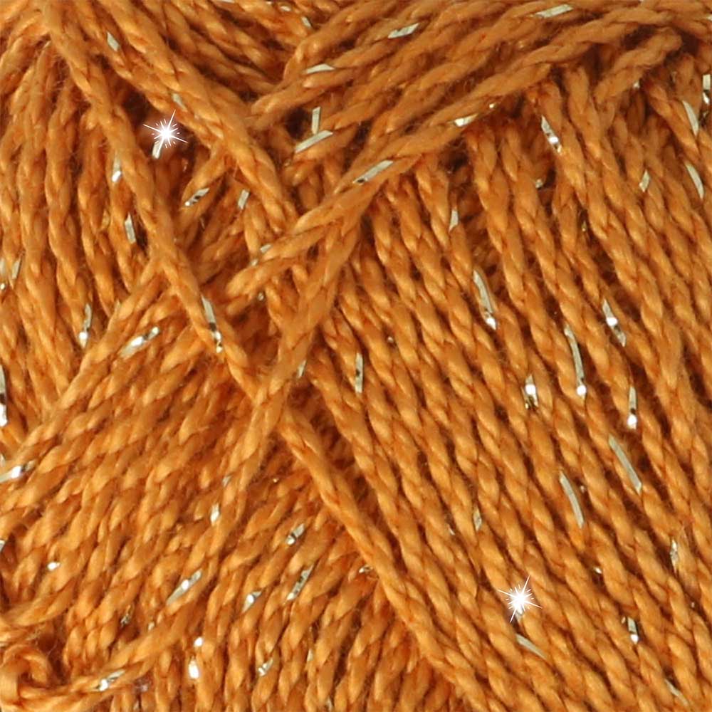 Scheepjes Catona Shine Ginger Gold Gold (383-G)