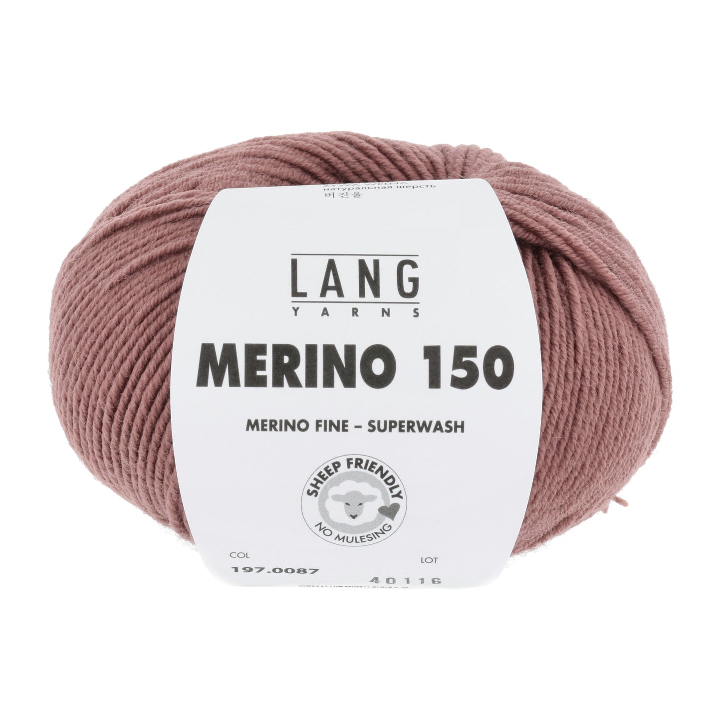 Lang Yarns Merino 150 Frambois (0087)