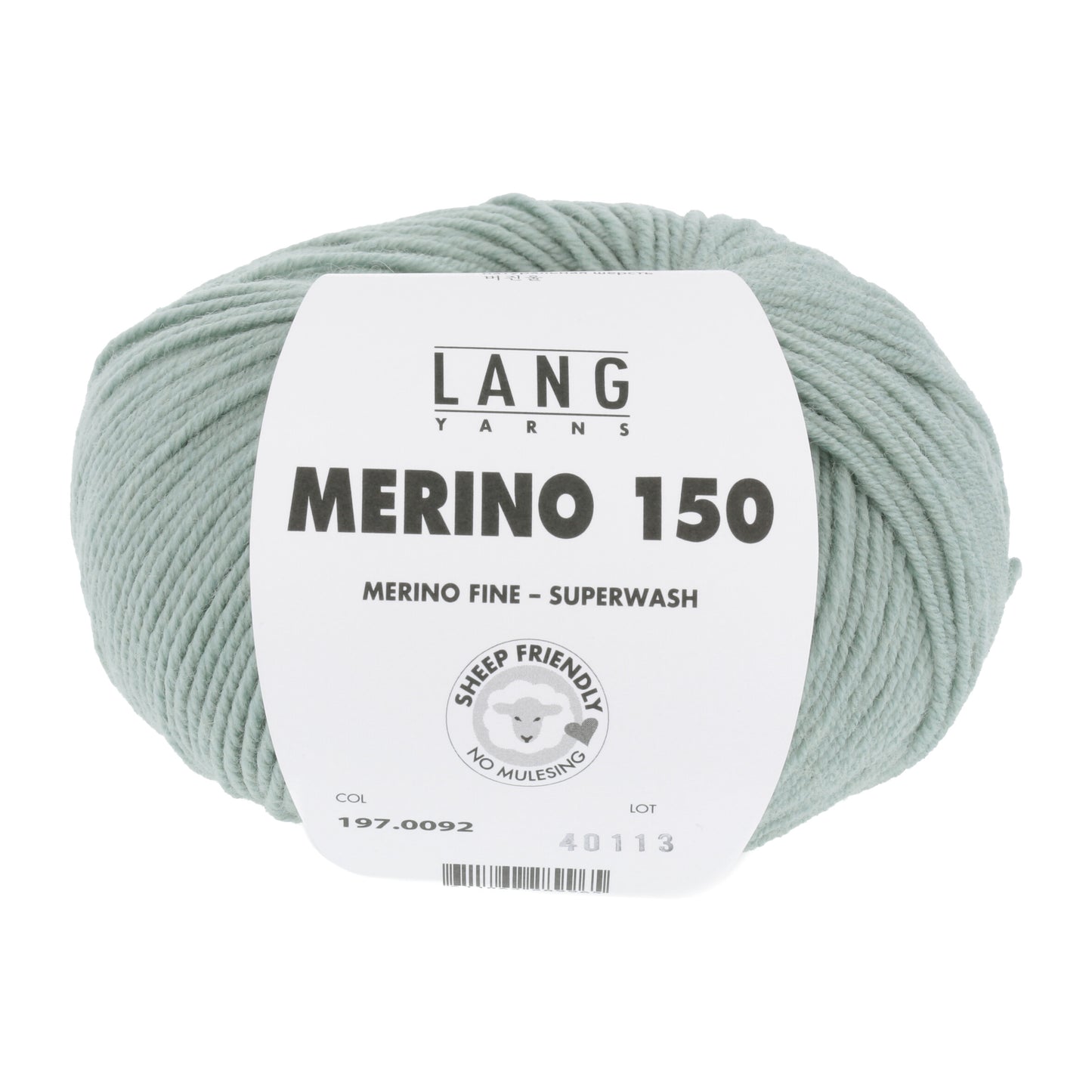 Lang Yarns Merino 150 Vintage Green (0092)