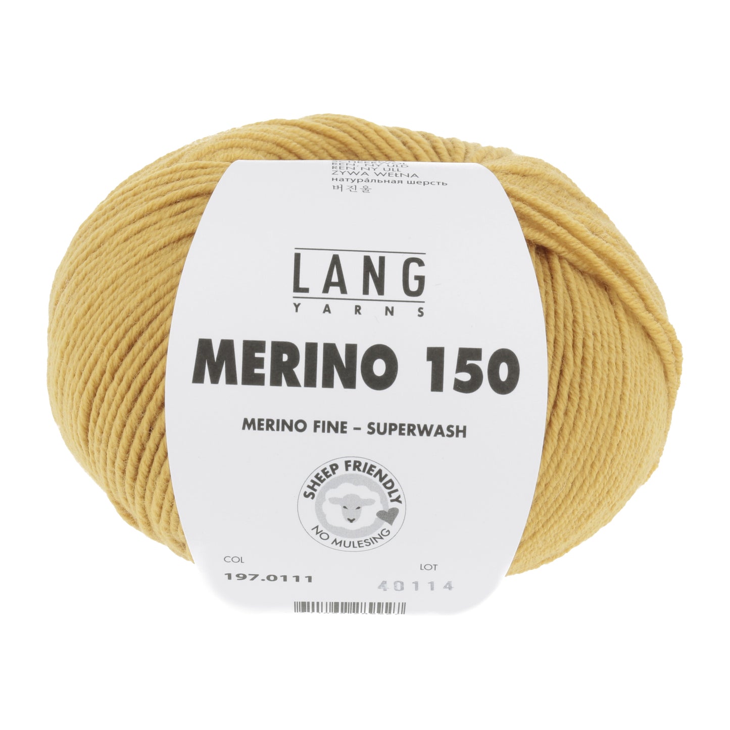 Lang Yarns Merino 150 Honey (0111)