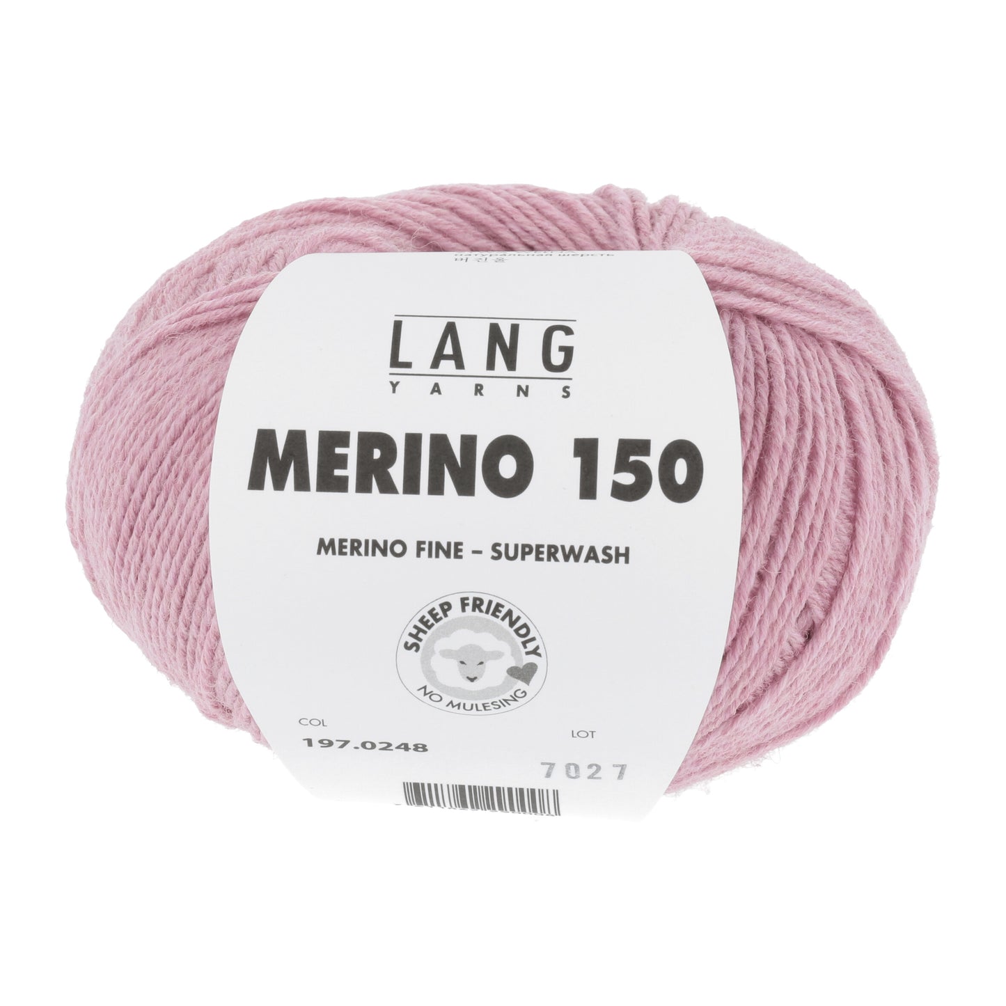 Lang Yarns Merino 150 Pink Flowers (0248)