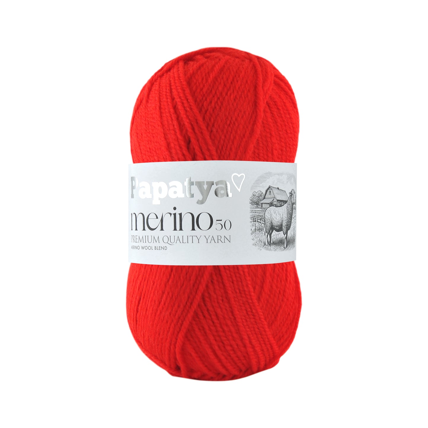 Papatya Merino 50 Red (3070)