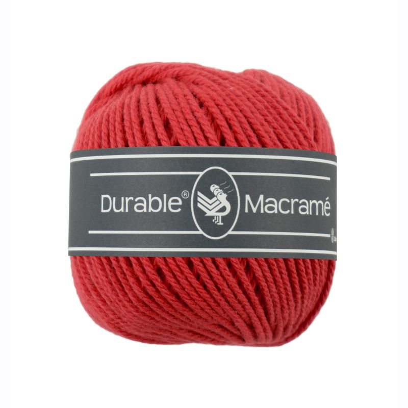 Durable Macrame Red