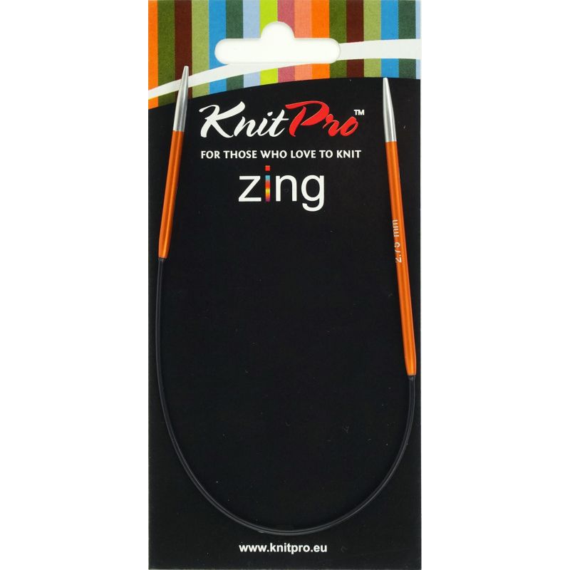 Knitpro Zing Rondbreinaald 25 cm 2.75 mm