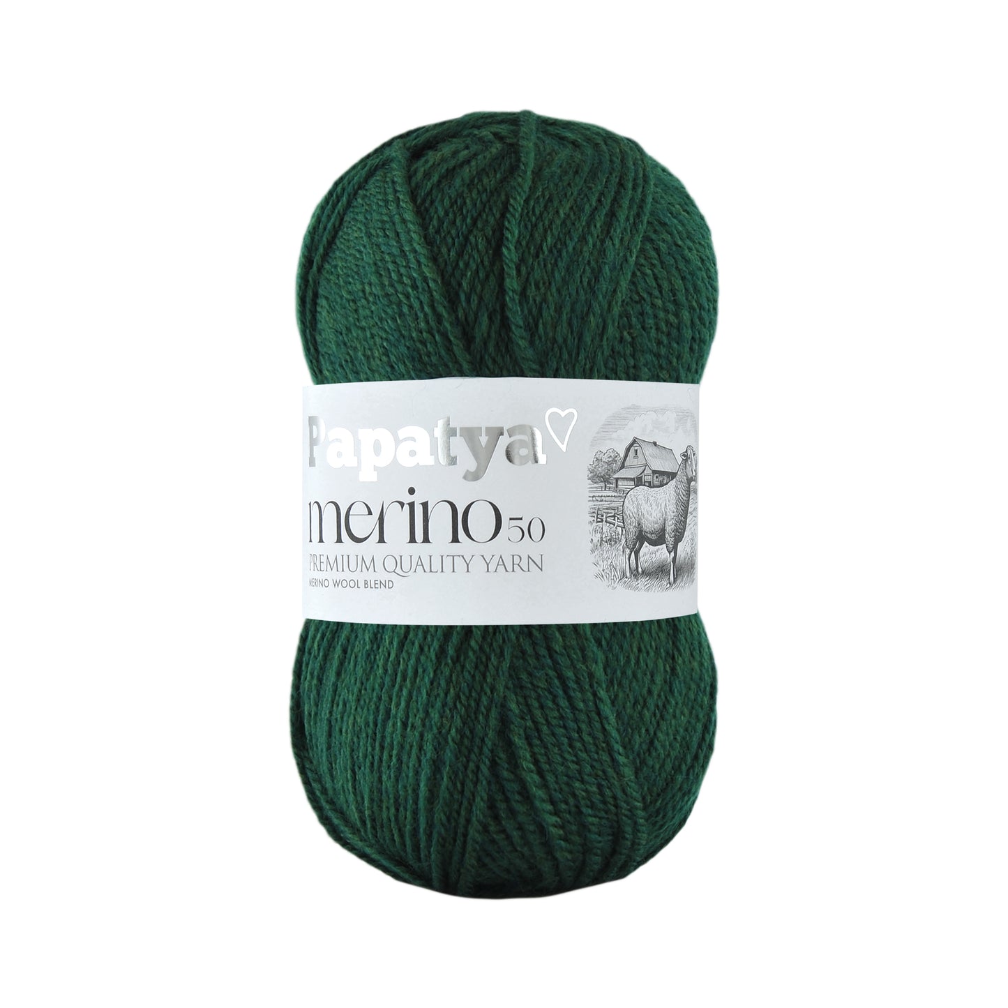 Papatya Merino 50 Cedre Green (56150)