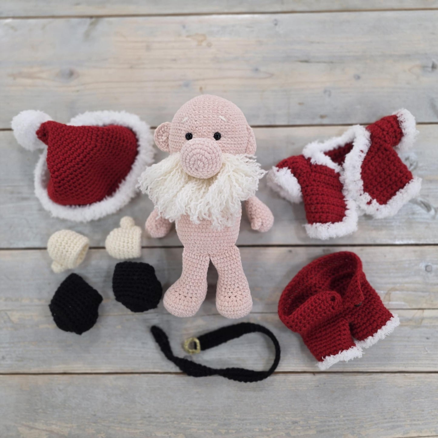 Aankleed tomte Mr. Santa (Mr. Christmas Presents: Het magische kersthaakboek)