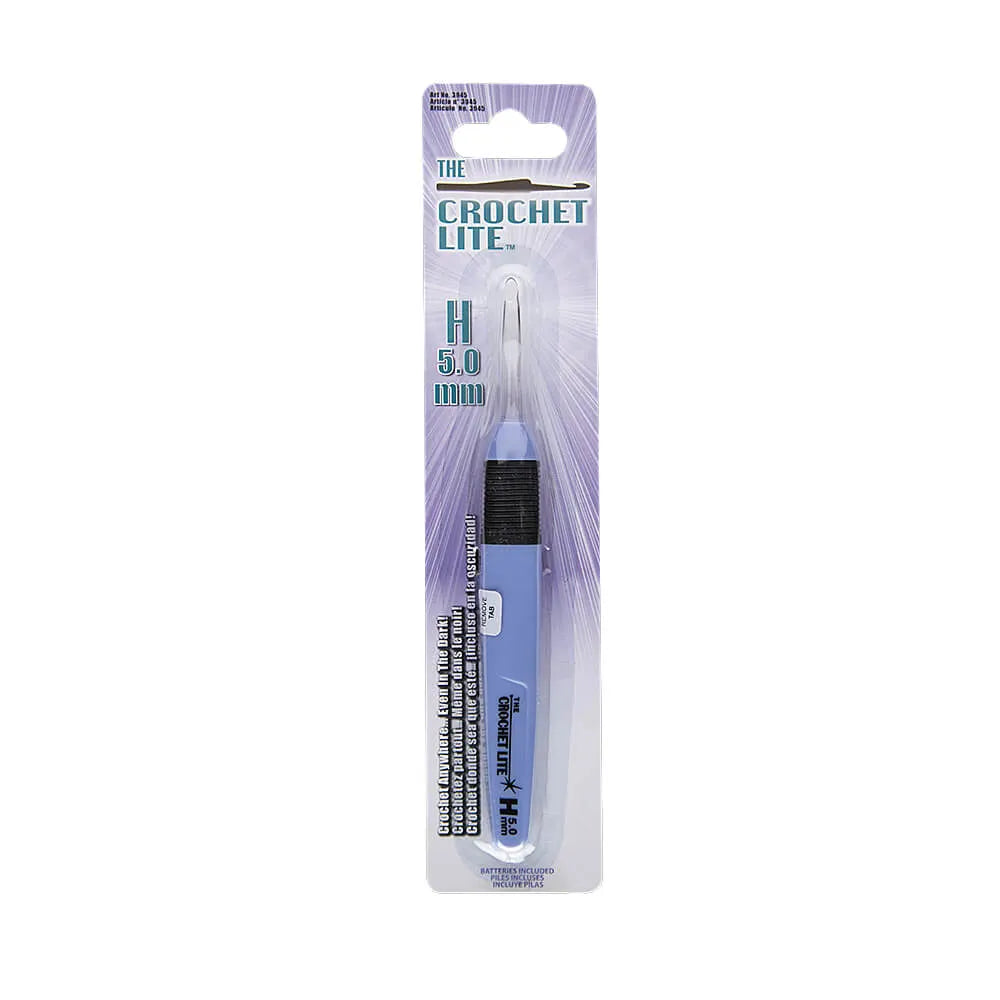 The Crochet Lite 5 mm (haaknaald met licht)
