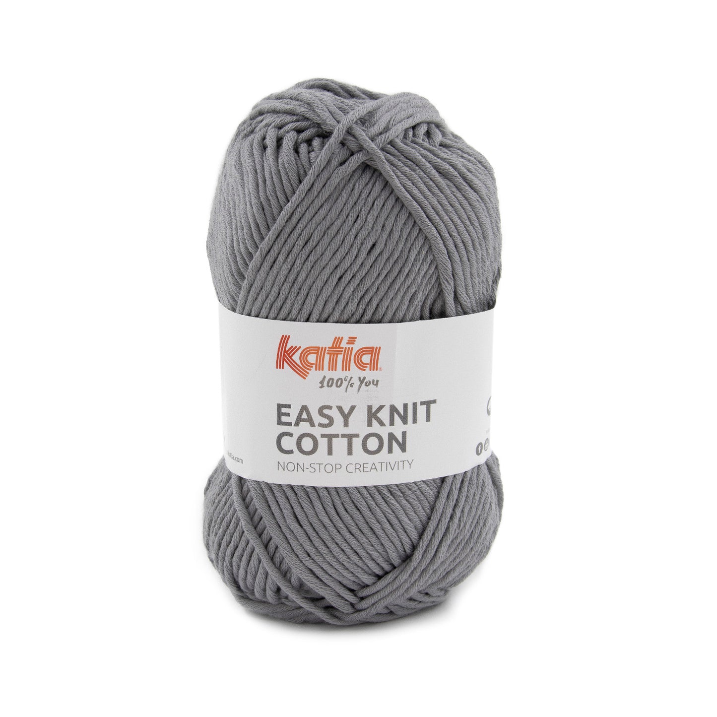 Katia Easy Knit Cotton Grey (10)