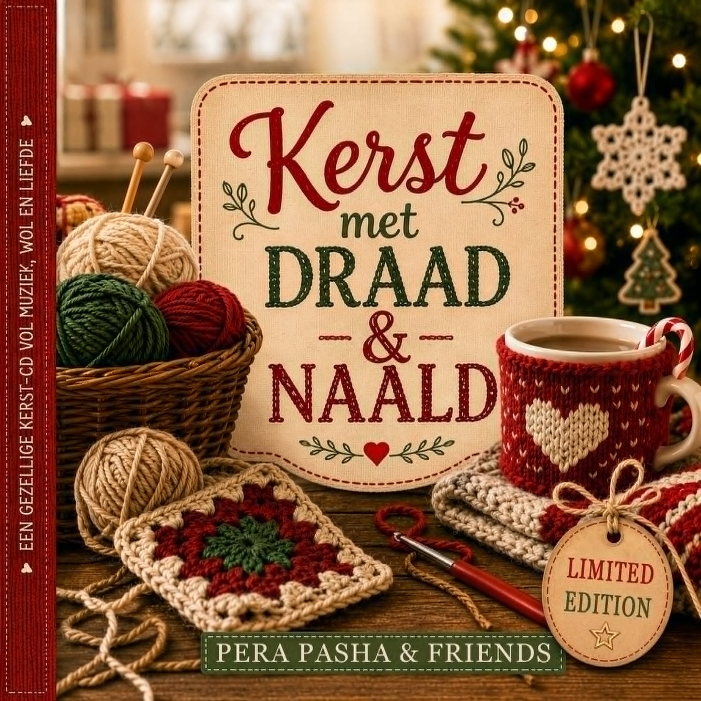 Kerst met draad en naald CD (voor stichting Dierenlot)