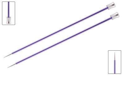 Knitpro Zing Breinaald met knop 40cm 7 mm