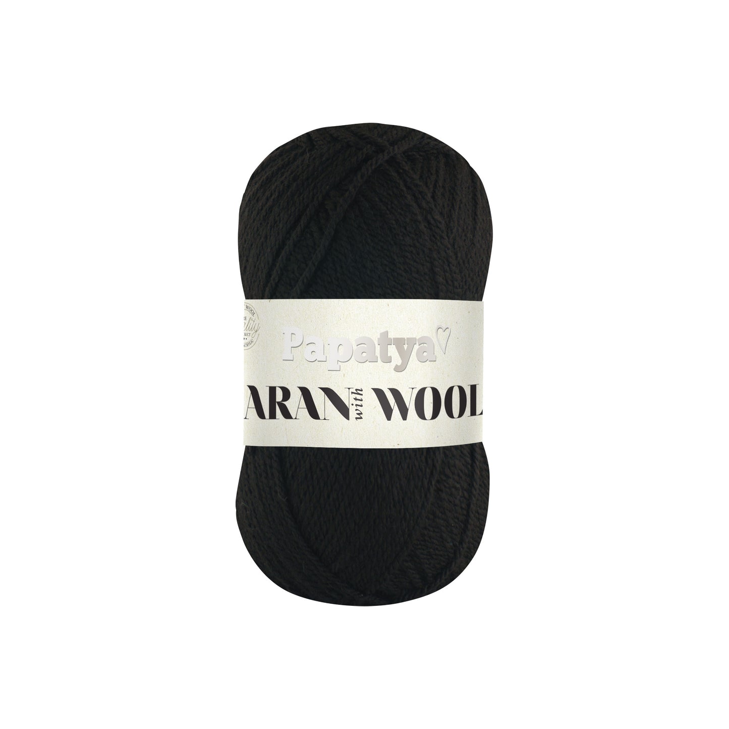 Papatya Aran with Wool Black (2000)
