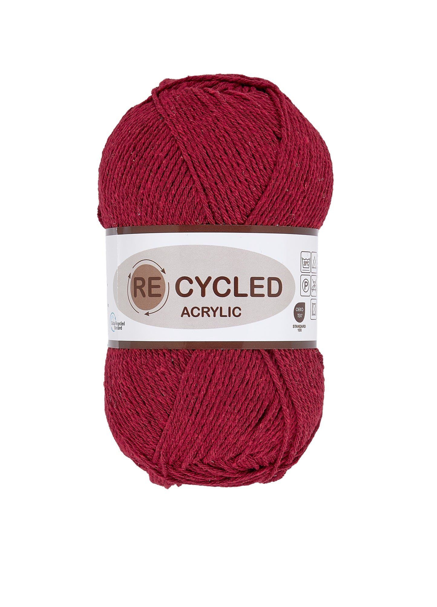 Lammy Yarns Recycled Acrylic Scarlet Red (043)