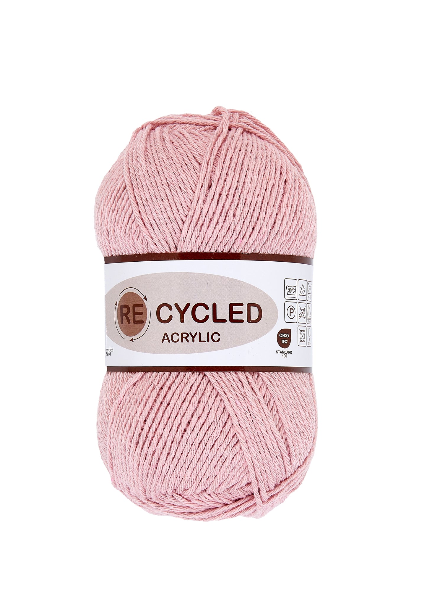 Lammy Yarns Recycled Acrylic Powder Pink (218)