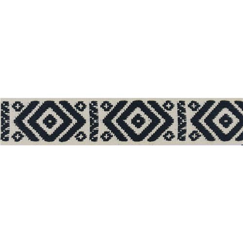 Restyle Tassenband Etnisch Navy 40 mm (210)