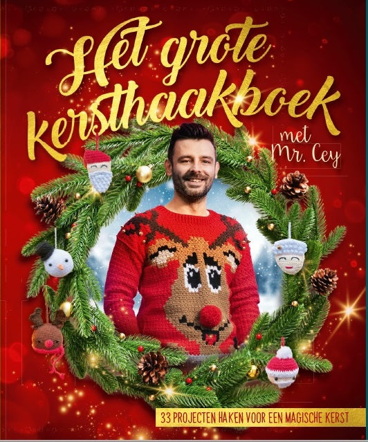 Het Grote Kersthaakboek by Mr. Cey (xmas 2024)