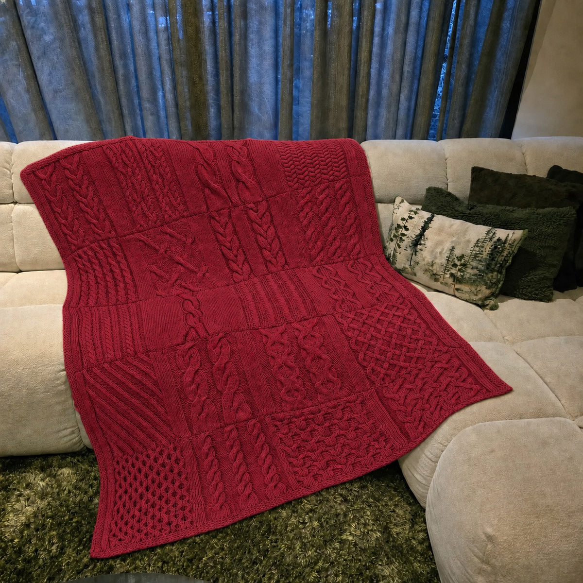 Autumn Knit by Olga Recycled Acrylic 043 (knit-a-long)