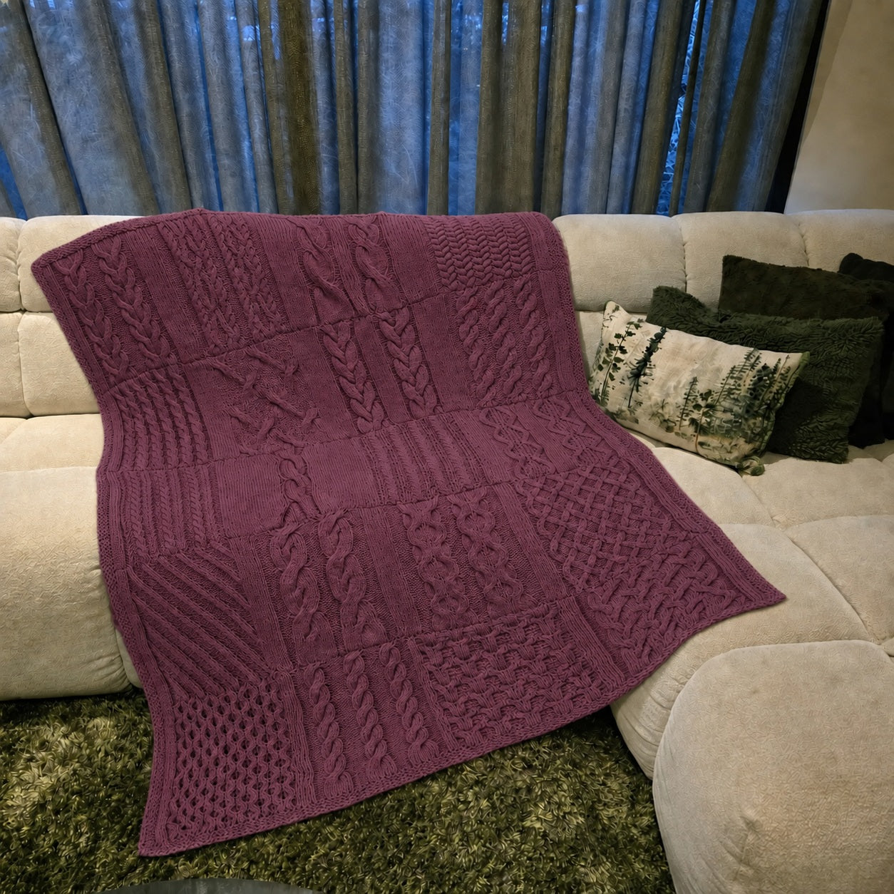 Autumn Knit by Olga Recycled Acrylic 064 (knit-a-long)
