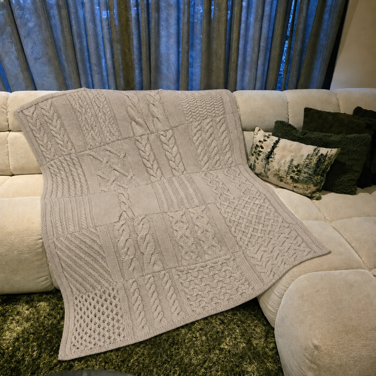 Autumn Knit by Olga Recycled Acrylic 791 (knit-a-long)