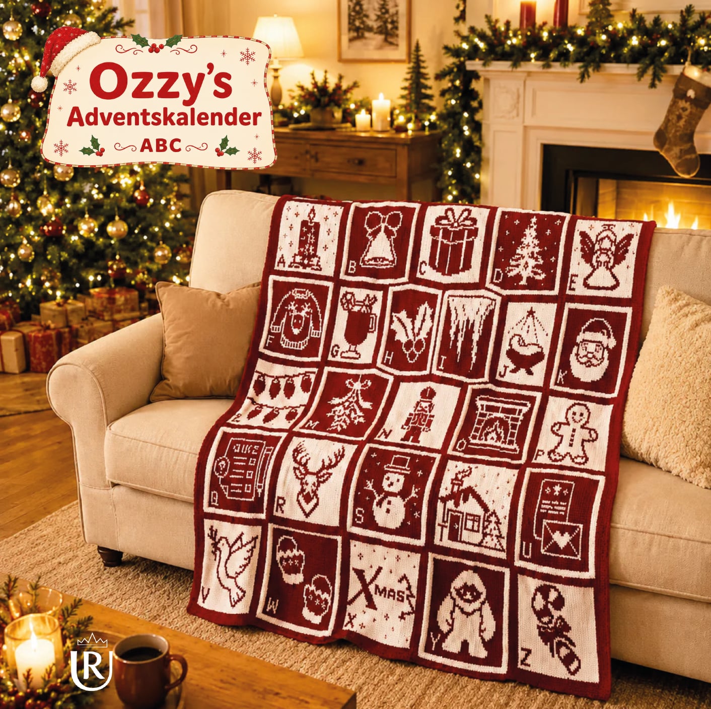 Ozzy's Adventskalender ABC Patroonboek