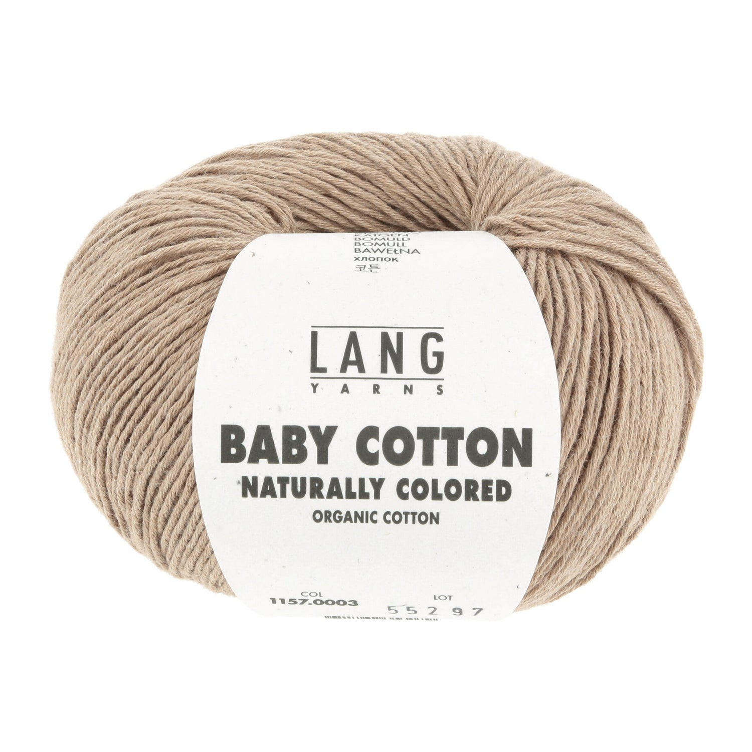 Baby Cotton Naturally Colored