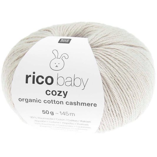 Rico Design Baby Cozy Organic Cotton Cashmere Grey (003)