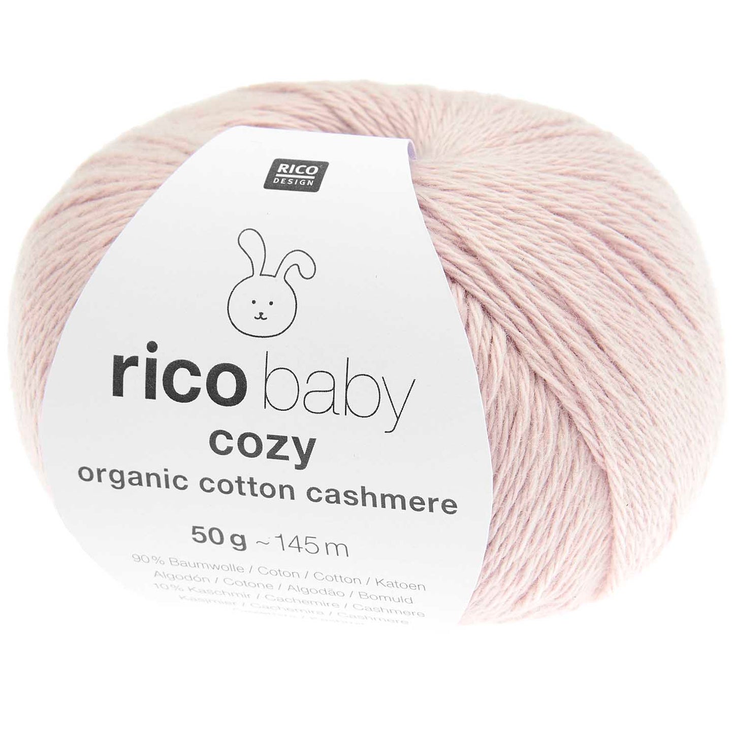 Rico Design Baby Cozy Organic Cotton Cashmere Old Rose (005)
