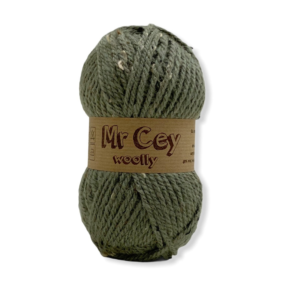 Mr. Cey Woolly Tweed 709 Sage