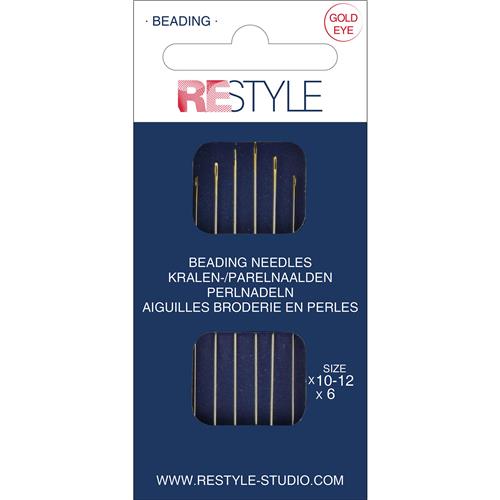 ReStyle Kralen-/parelnaalden 10-12 (6 stuks)
