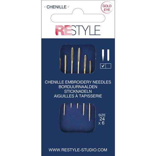 ReStyle Borduurnaalden met scherpe punt 24 (6 stuks)