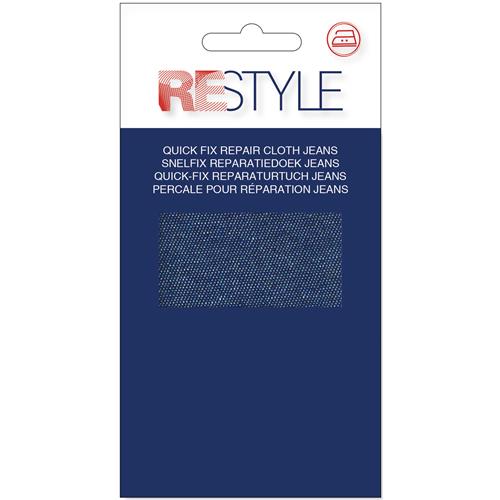 ReStyle Snelfix reparatiedoek jeans 11 cm x 36 cm opstrijkbaar (210)