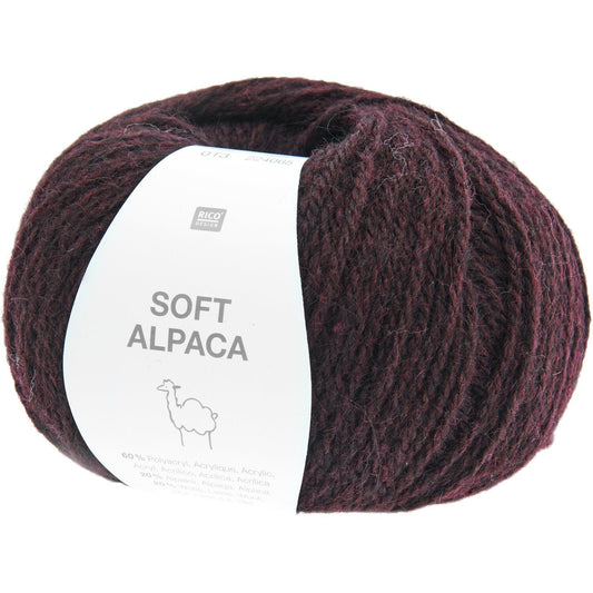Rico Design Soft Alpaca Scarlet Bordeaux (015)