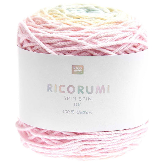 Rico Design Spin Pastel Rainbow (017)