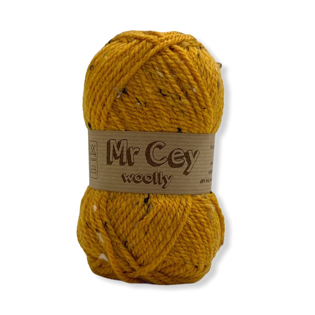 Mr. Cey Woolly Tweed 726 Ochre