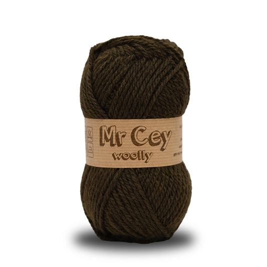 Mr. Cey Woolly Dark Chocolate (037)