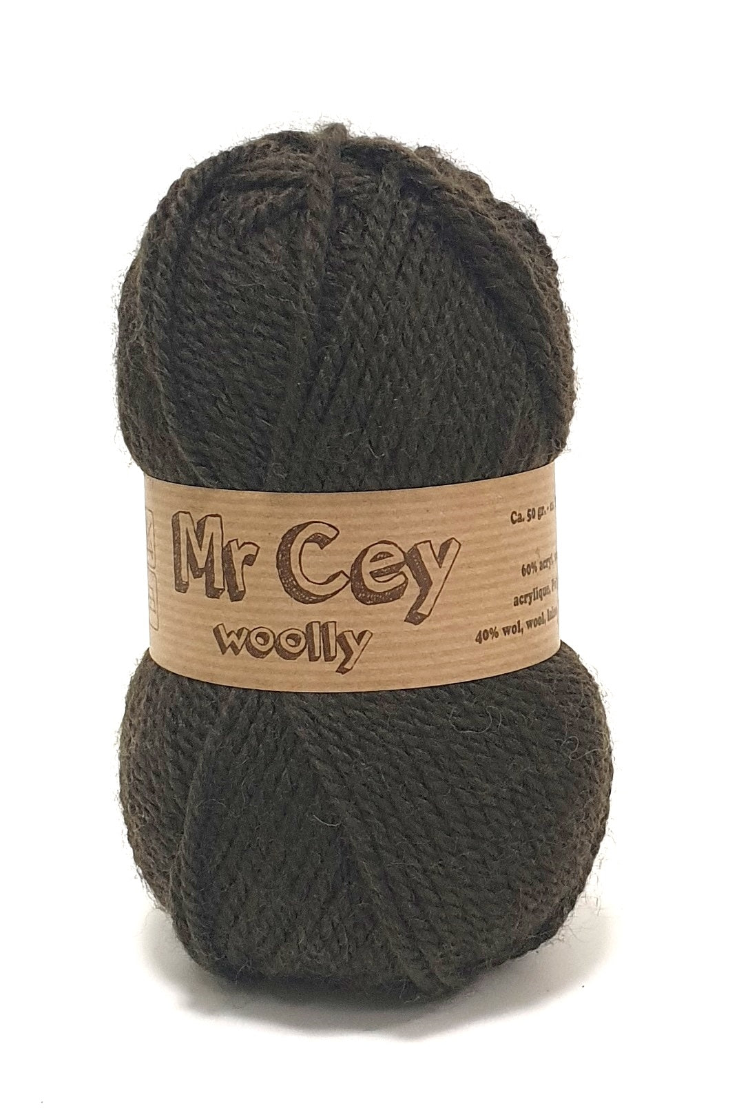 Mr. Cey Woolly 037 Dark Chocolate