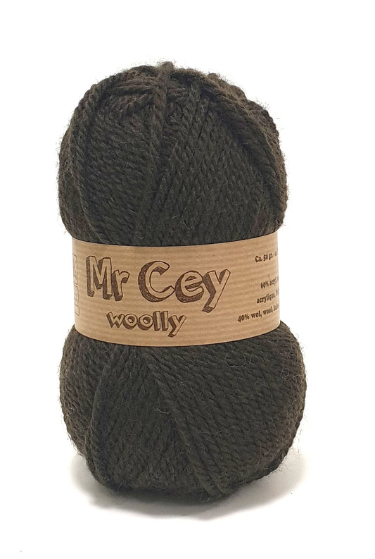 Mr. Cey Woolly 037 Dark Chocolate