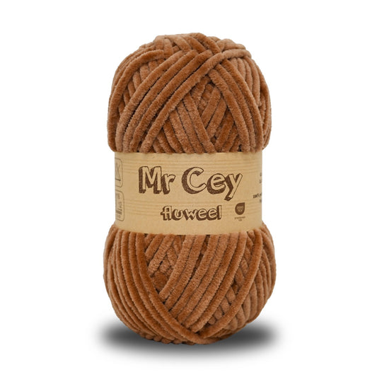 Mr. Cey Fluweel (Chenille) Coffee and Cream (046)