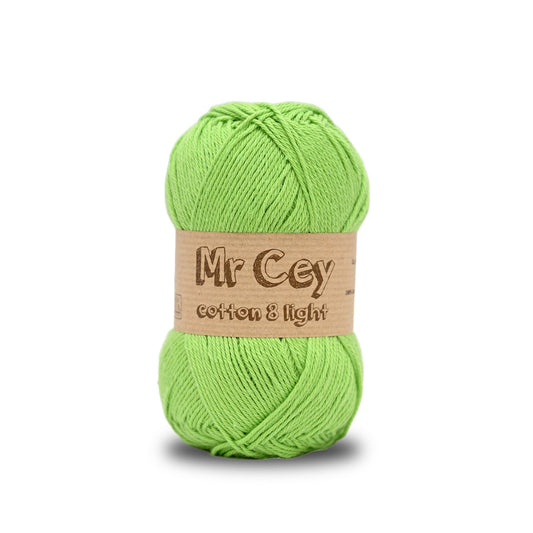 Mr. Cey Cotton 8 Light 073 Light Green