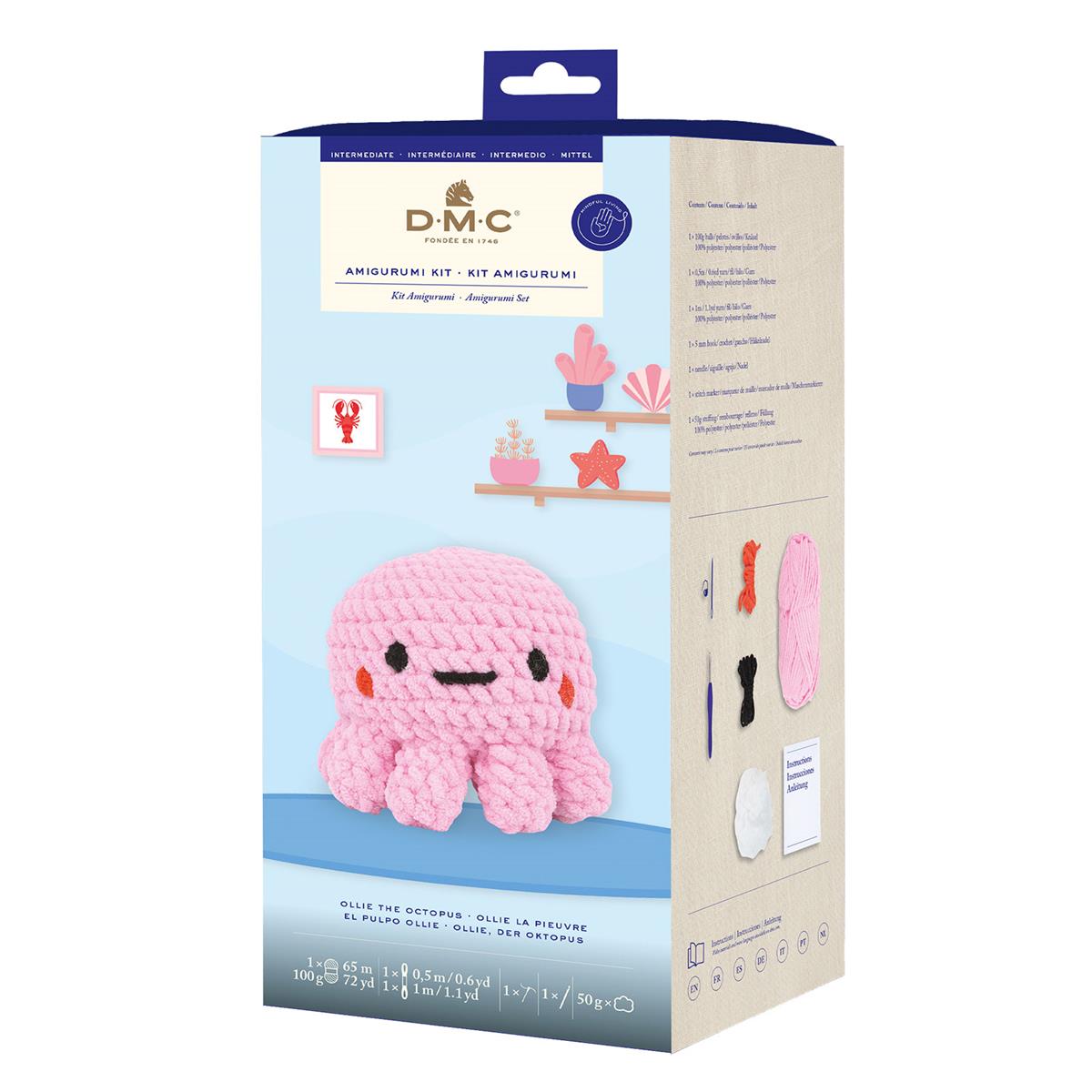 DMC Amigurumikit Ollie de octopus (CR141K)