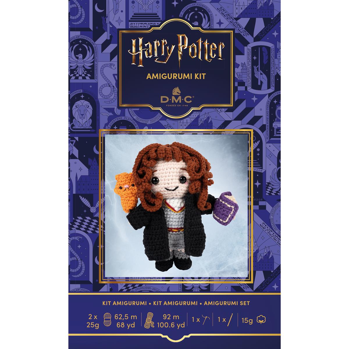 DMC Amigurumi Haakpakket Hermelien Griffel (DMC-HP)