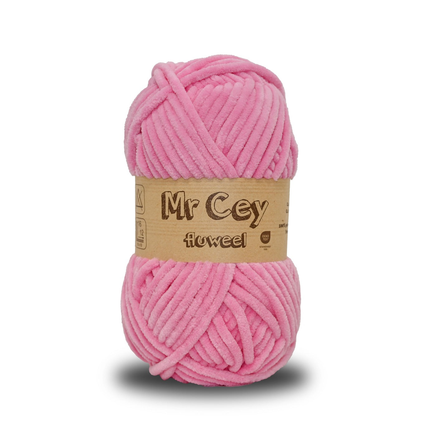 Mr. Cey Fluweel (Chenille) Flamingo (095)