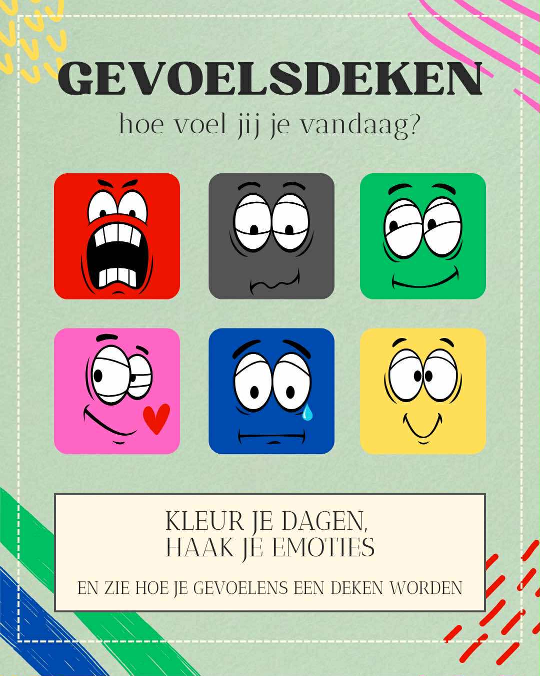 Gevoelsdeken starterspakket (RAINBOW)