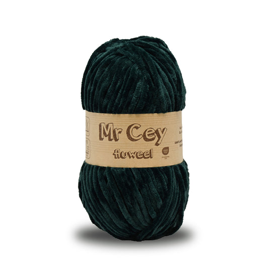 Mr. Cey Fluweel (Chenille) Dark Teal (100)